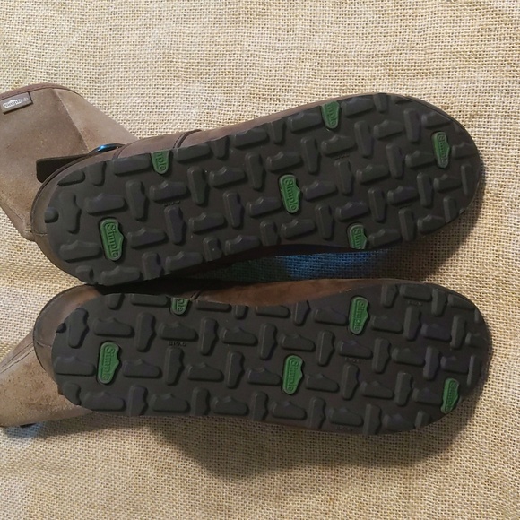 Simple Women's Suede Leather Boots Sz 8.5, Brown, Excellent Condition, No Box - Picture 7 of 9